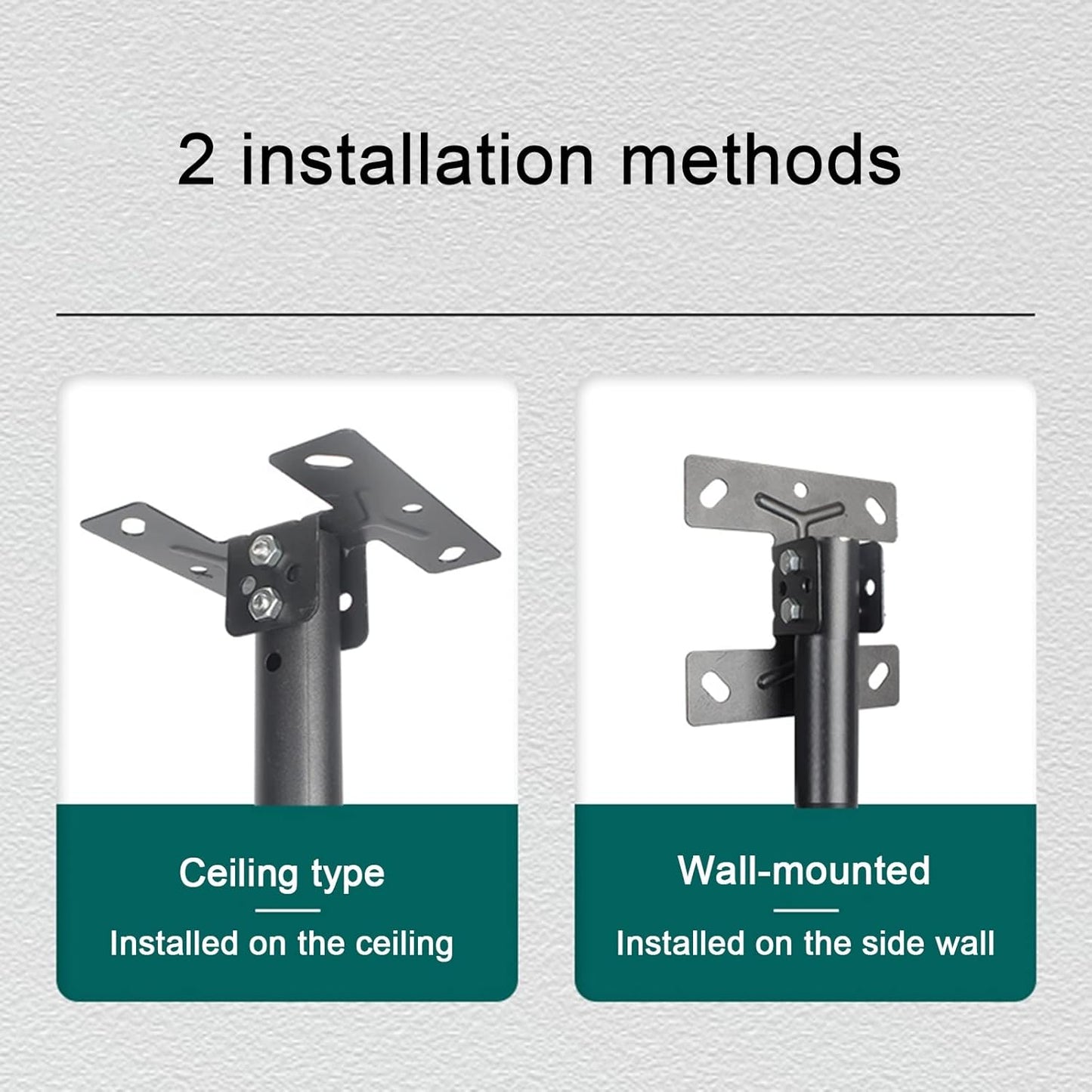 Adjustable Ceiling TV Mount Telescopic Tilt Bracket for 12 32 inch TVs Supports up to 99 lbs/45 kg Perfect for Home Cinema and Space Saving Solutions.