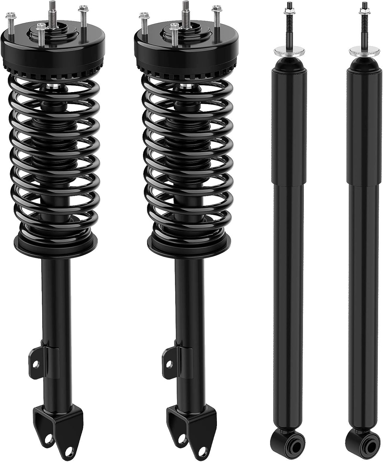 YITAMOTOR Front Complete strut Quick Struts Rear Shocks Assembly Compatible with 2014-2019 Sentra