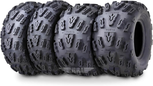 WANDA 21x7-10 & 20x10-9 Sport ATV Tire Set for Polaris Phoenix 200 Predator 500