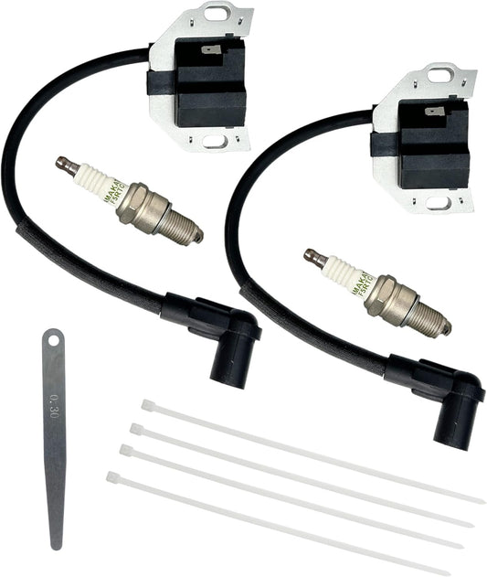 YAMAKATO 21171-0743 Ignition Coil for Kawasaki John Deere X300 Toro Zero Turn with FR651V FR691V FX751V FX801V FX850V FR600V Lαwnmower Engiηes, Armature Magneto 21171-0711 21171-0738 21171-7041