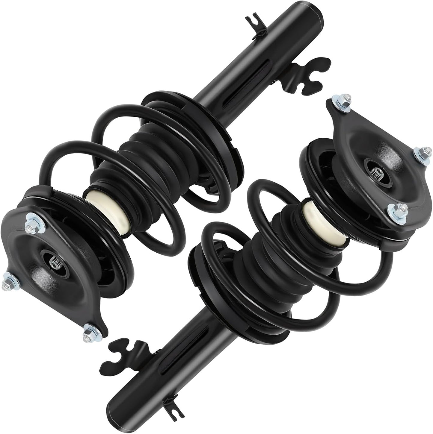 cciyu Front Complete Struts shock and Struts Fits for 2002 2003 2004 2005 2006 for for Mini Cooper 172266 172265 Quick Struts Assembly -2PCS