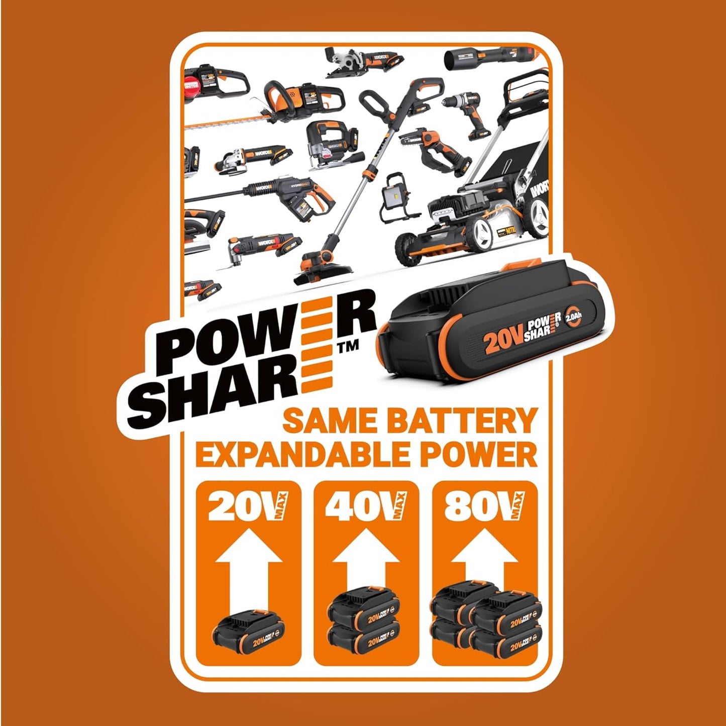 Worx Nitro 20V 16GA Finish Nailer Cordless 70 Nails/Min Sinks Up to 2-1/2", Compact Cordless Nail Gun w/Tool-Free Jam Release, Brushless Nail Gun Battery Powered WX841L.9 – Tool Only