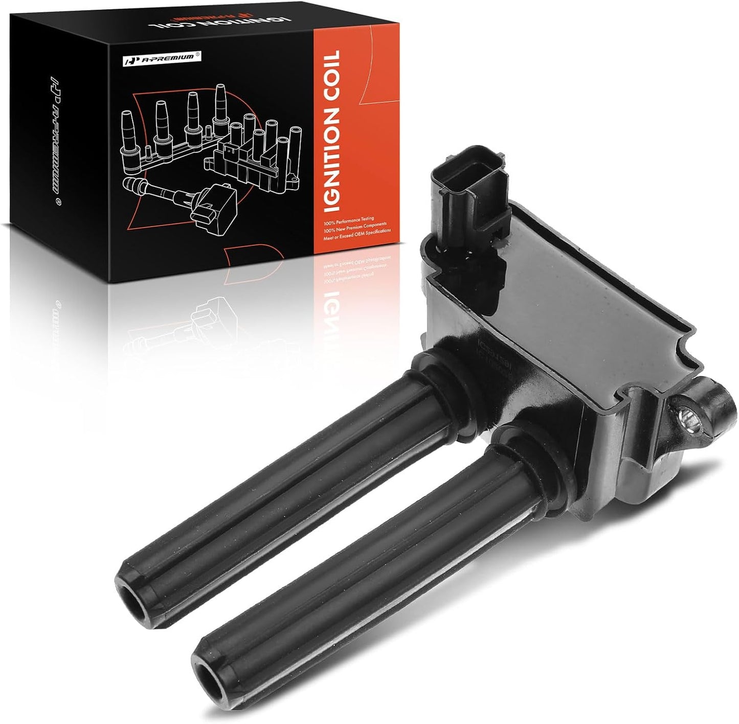 A-Premium 8PCS Ignition Coil Packs Compatible with Chrysler, Dodge, Jeep & Ram Vehicles - [V8 5.7L 6.1L 6.2L 6.4L] - 300, Ram1500, Ram2500, Charger, Durango, Grand Cherokee, Wrangler - 2005-2024
