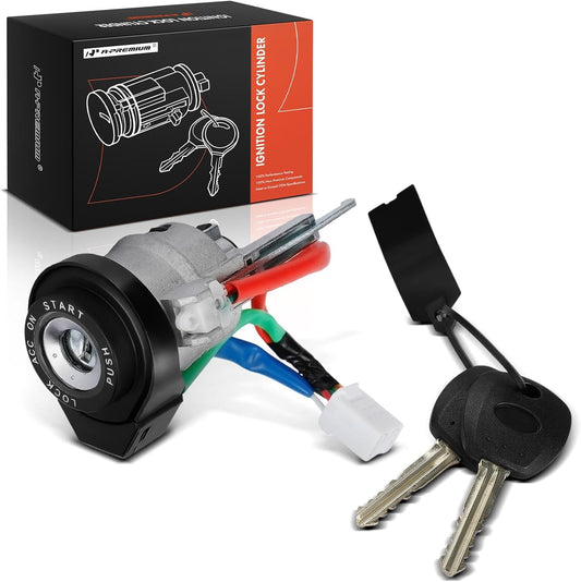 A-Premium Ignition Lock Cylinder with 2 keys Compatible with Hyundai Vehicles - Entourage 2007