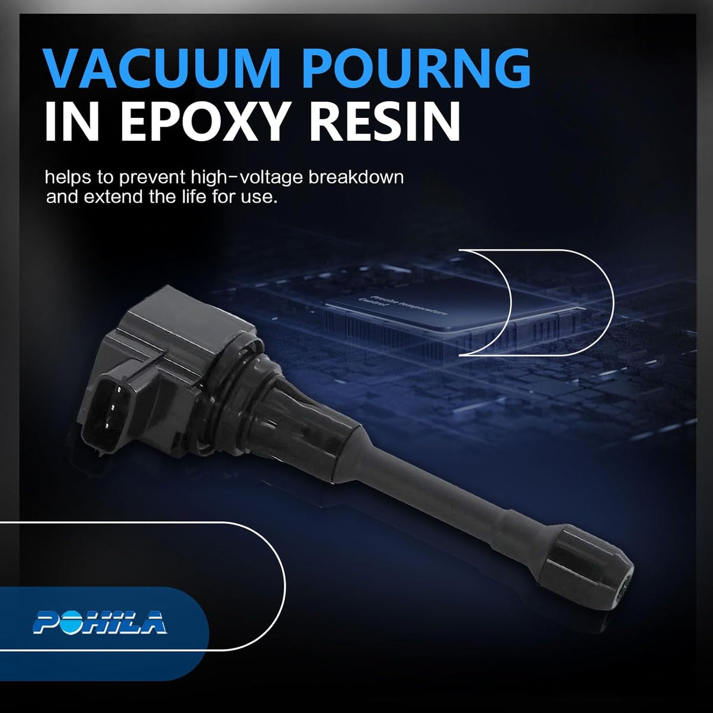 Set of 4 Ignition Coil Pack 2007 2008 2009 2010 2011 2012 Replacement for Nissan Altima Versa Sentra Cube Rogue Frontier 2013 2014 2015 Infiniti M56 FX50 QX60 QX70 2.5L 2.0L 1.8L Replace# UF549