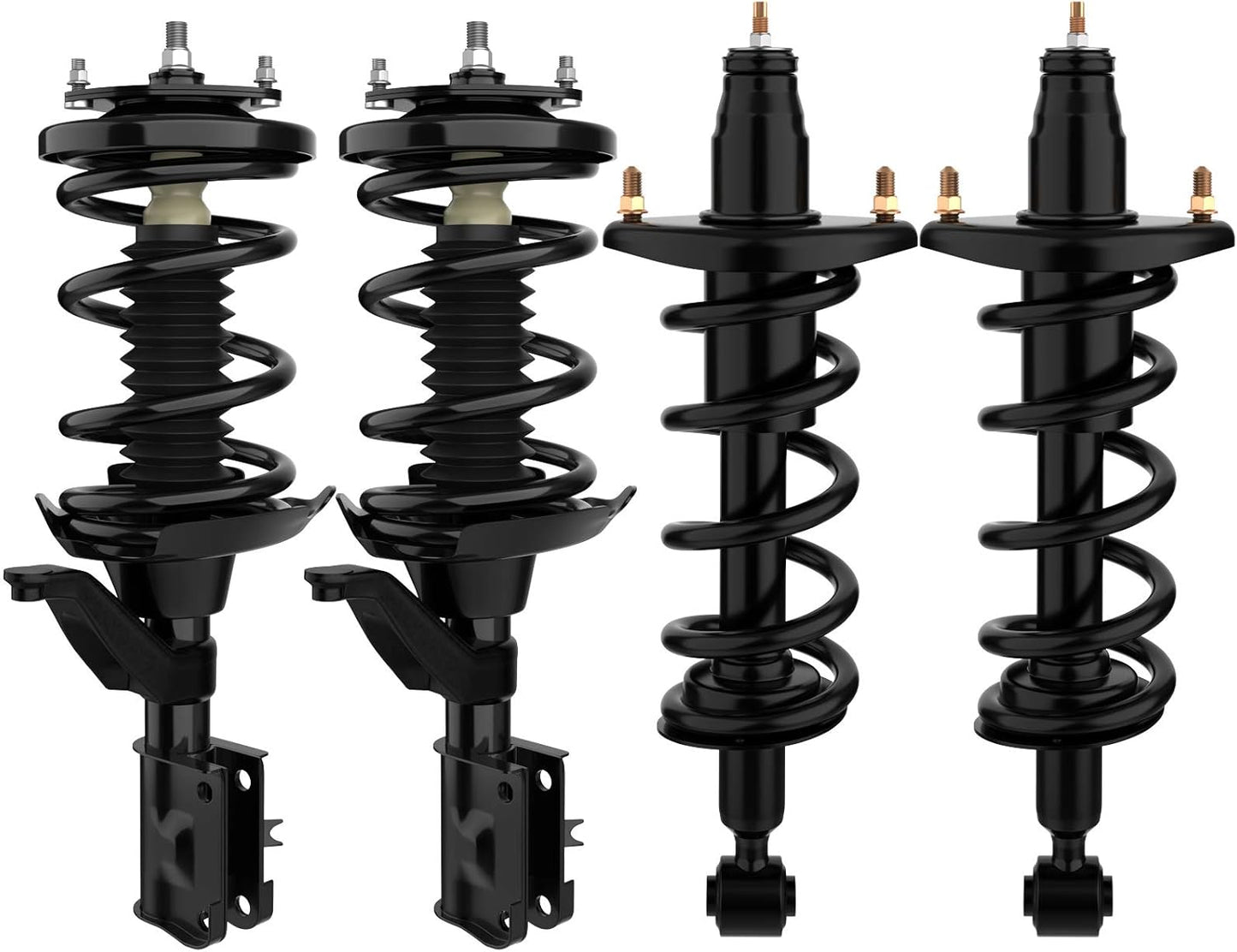 YITAMOTOR Front Complete strut Quick Struts Rear Shocks Assembly Compatible with 2014-2019 Sentra