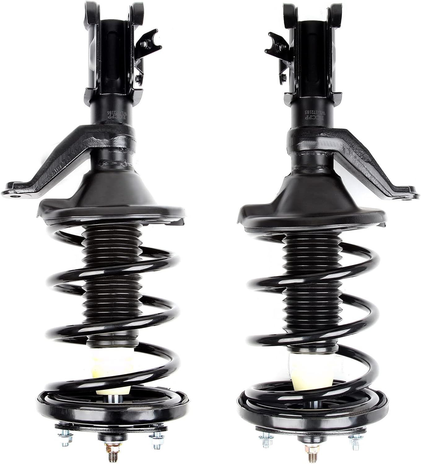 SCITOO Front Shock Absorber Assembly Fit for 2003-2005 for Honda Civic 1.7L Gas Models, Complete Shock and Strut Assembly Kit Fit for 172186 172185 2PCS