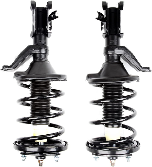 SCITOO Front Shock Absorber Assembly Fit for 2003-2005 for Honda Civic 1.7L Gas Models, Complete Shock and Strut Assembly Kit Fit for 172186 172185 2PCS