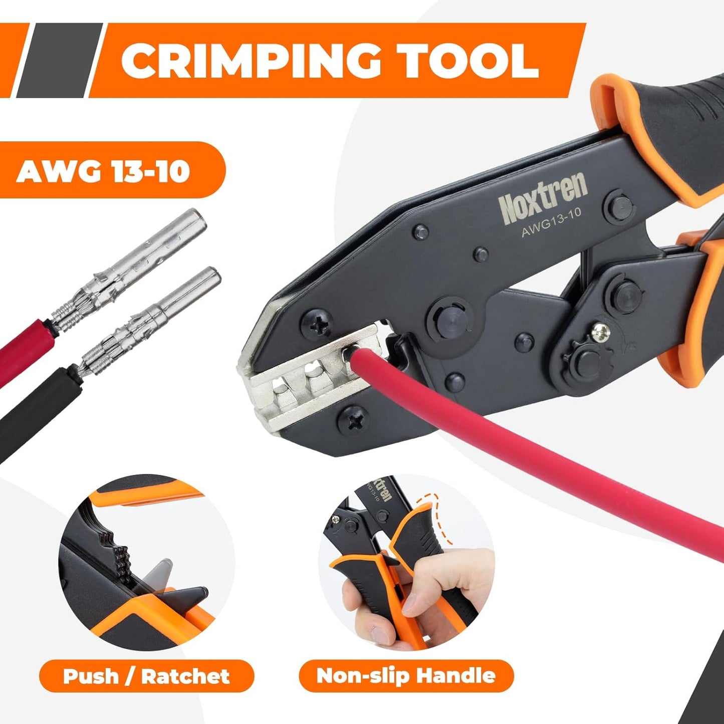 30PCS Solar Crimper Tool Kit - Crimping Tool, Wire Stripper, 25 Pairs Solar Connectors, Suitcase, and 2 Spanner Wrenches for Solar Panel Cable Assembly