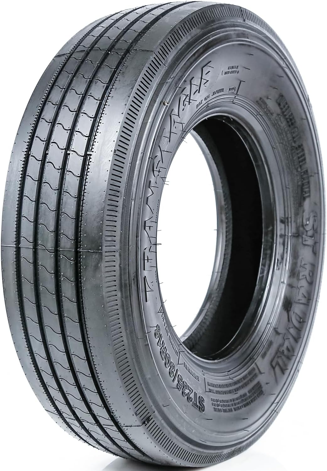 Set of 2 (TWO) Transeagle ST Radial All Steel Heavy Duty Premium Trailer Radial Tires-ST235/80R16 235/80/16 235/80-16 129/125M Load Range G LRG 14-Ply BSW Black Side Wall