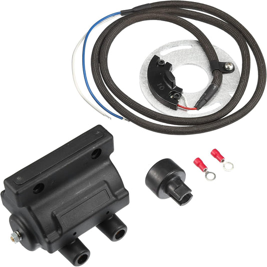 X AUTOHAUX Electronic Ignition Coil Kit Dual Fire Control Module for Dyna S for Harley Davidson Softail Heritage Sportster 883 1971-2003