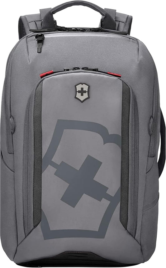 Victorinox Touring 2.0 Commuter Backpack - Professional, Durable 15" Laptop Backpack for Daily Use - Features Waterproof Pouch - 21 Liters, Light Gray