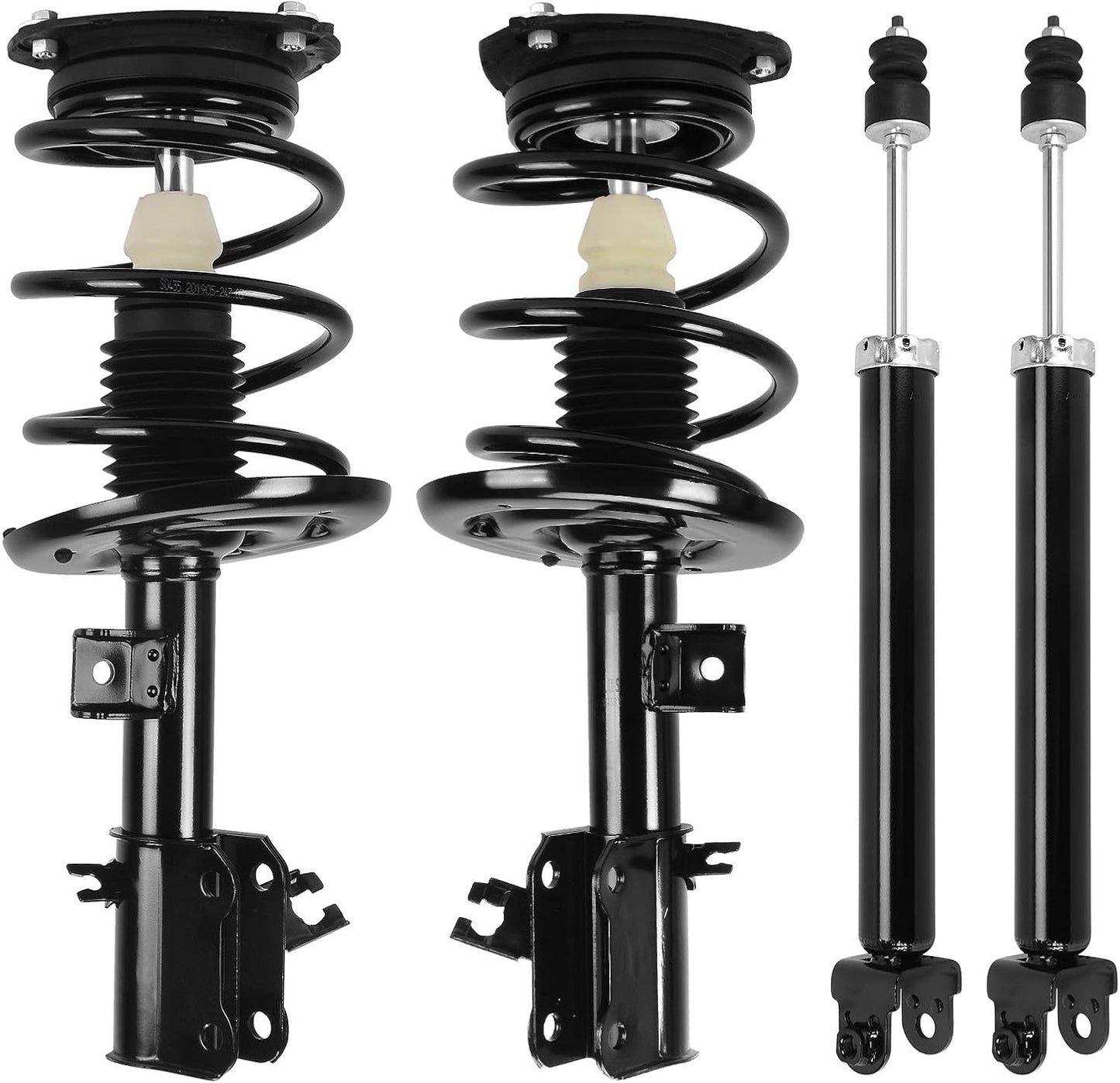 YITAMOTOR Front Complete strut Quick Struts Rear Shocks Assembly Compatible with 2014-2019 Sentra
