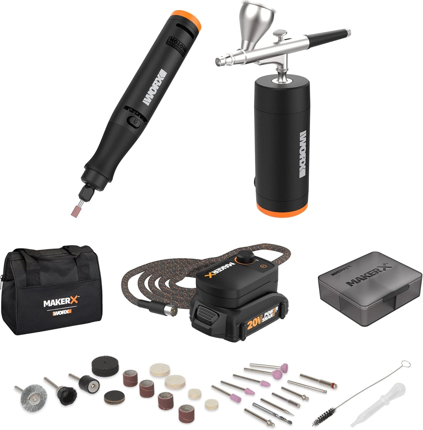 Worx WX997L MAKERX Crafting Tool Deluxe Combo Kit