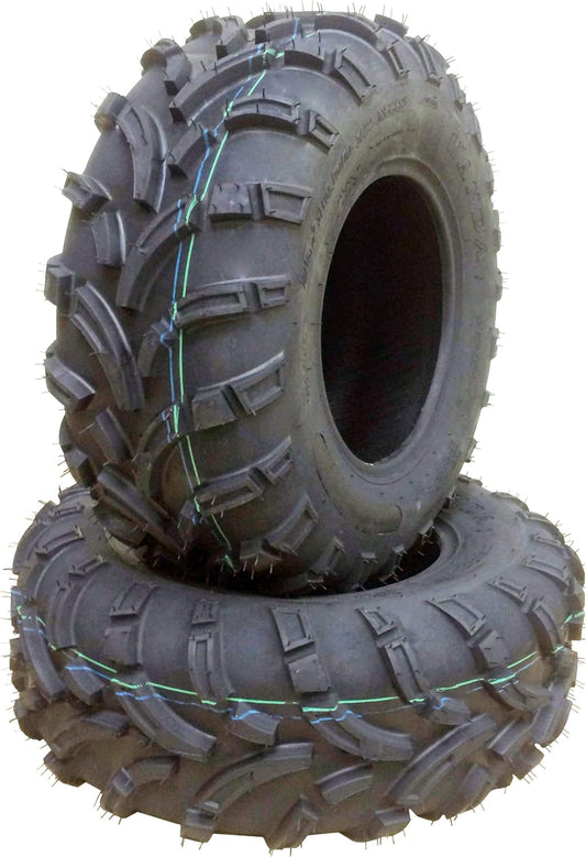WANDA Set of 2 front ATV Tires 26x9-12 for 2017 Polaris Ranger 1000 Crew/XP
