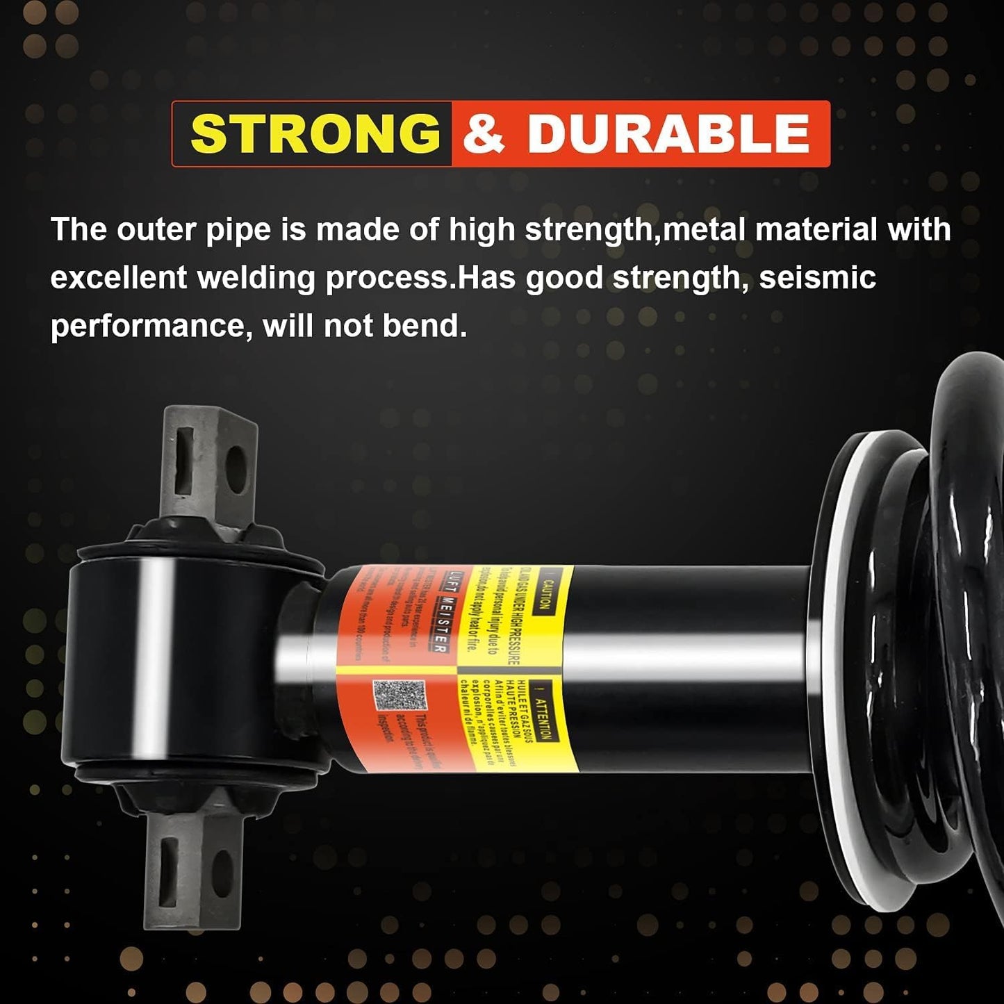 84176631 84176675 4PCS Front & Rear Shocks Struts Assembly Magnetic Ride Control Suspension Compatible with Cadillac Escalade fits for Chevy Tahoe Suburban fits for GMC Yukon XL 2015-2020