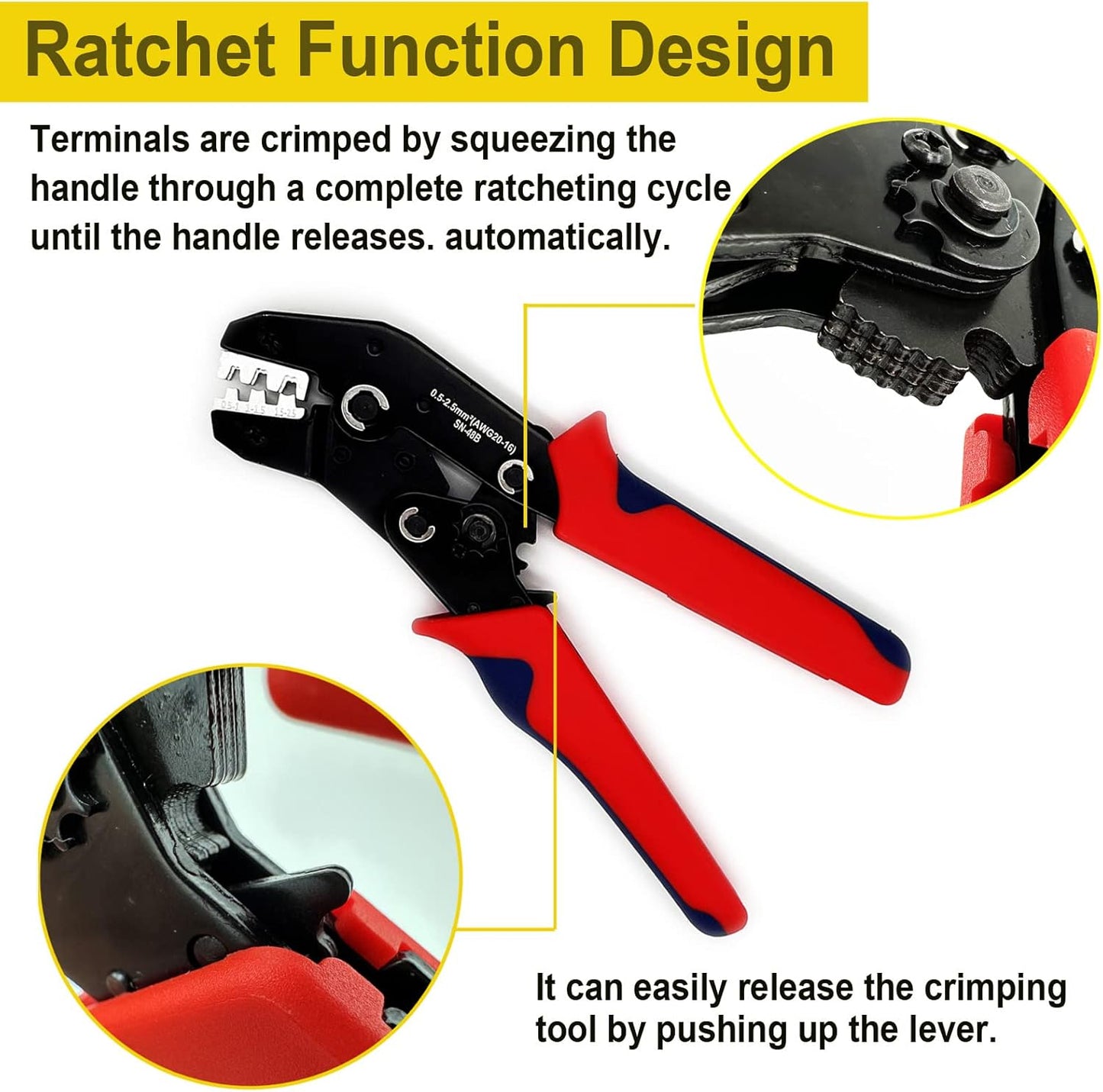 800Pcs 50 Sets Waterproof Automotive Electrical Wire Connectors Plug Kit 1/2/3/4/5/6 Pin Waterproof Connectors with Ratchet Crimping Tool
