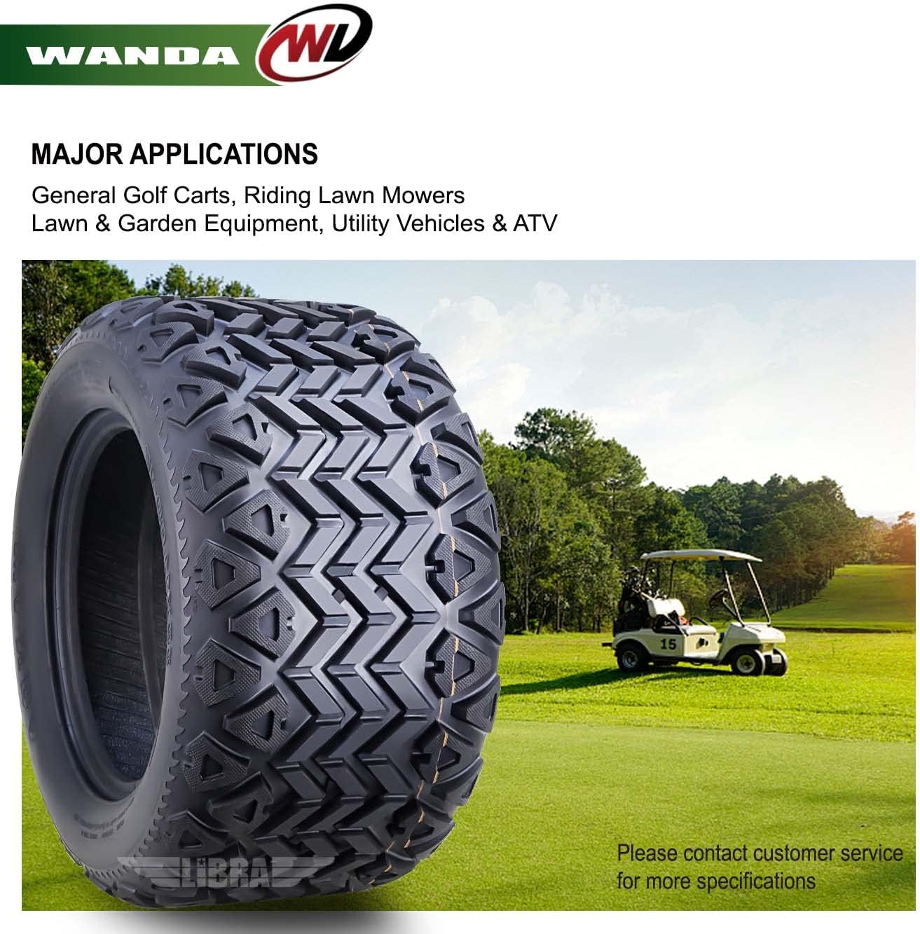 WANDA 23X10.5-12 Golf Cart ATV Tires 4 Ply 23X10.5x12 -Set 4-14034 …