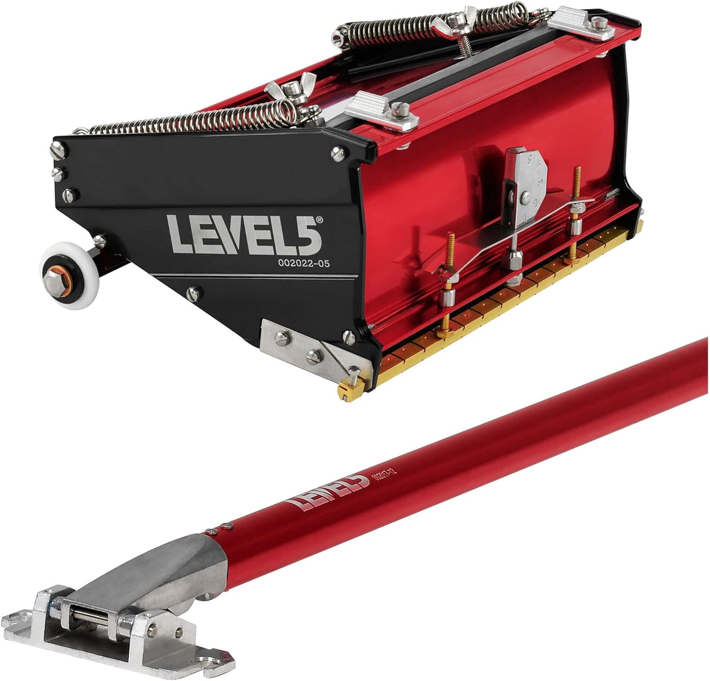 10-Inch Flat Box - LEVEL5 | Pro-Grade | Quick Clean | Drywall Sheetrock Gyprock Wallboard Finishing | 4-765