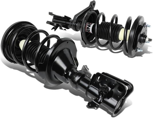 Auto Dynasty Front Struts Shocks Assembly and Coil Spring Compatible with 2001-2005 Honda Civic, Left and Right Complete Pair Shock Absorber 181433 181434