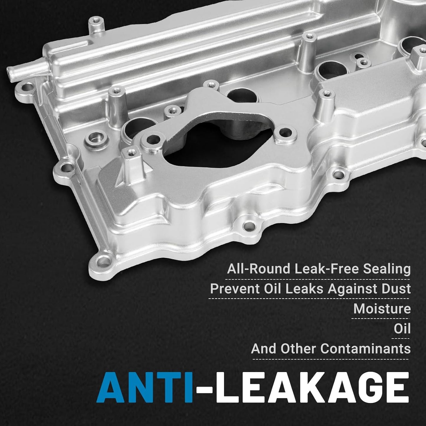 22410-2G710 Aluminium Engine Valve Cover Compatible with 2011-2016 Kia Optima Sorento Sportage,Hyundai Tucson