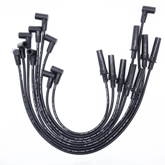 7876 Ignition Spark Plug Wires Set of 9 Compatible with Dodge B150, B1500, B250, B2500, B350, B3500, D150, D250, D350, Dakota, Durango, Ram 1500, Ram 1500 Van, Ram 2500, Ram 2500 Van, Ram 3500