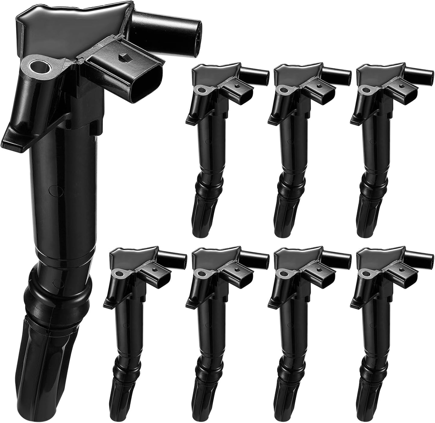 7-Pack UF835 Ignition Coils Compatible with Ford F-150 2018-2021/Mustang 2018-2020 5.0L V8 - Replaces for DG565, 5C2272, JR3Z12029A