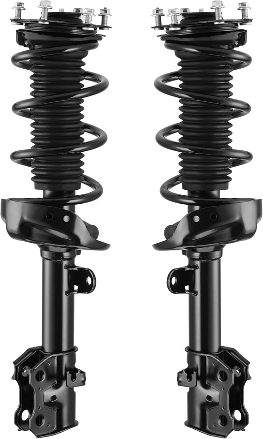 AUTOSAVER88 Front Pair Complete Quick Struts Shocks Compatible with 2007-2014 CR-V