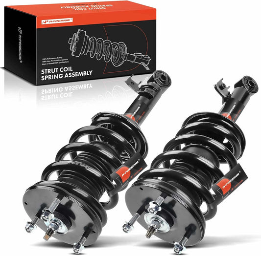 A-Premium Front Complete Strut & Coil Spring Assembly Compatible with Toyota Tacoma 2005-2015 [Base L4 2.7L RWD] 2-PC Set