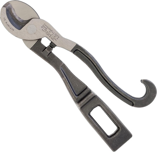 Channellock 87 9-inch Rescue Tool for First Responders, Compact Design for Firefighters & EMT Multitool, Spanner Wrench for Easy Access, Alloy Steel Sheers for Cable Cutting, Made in the USA