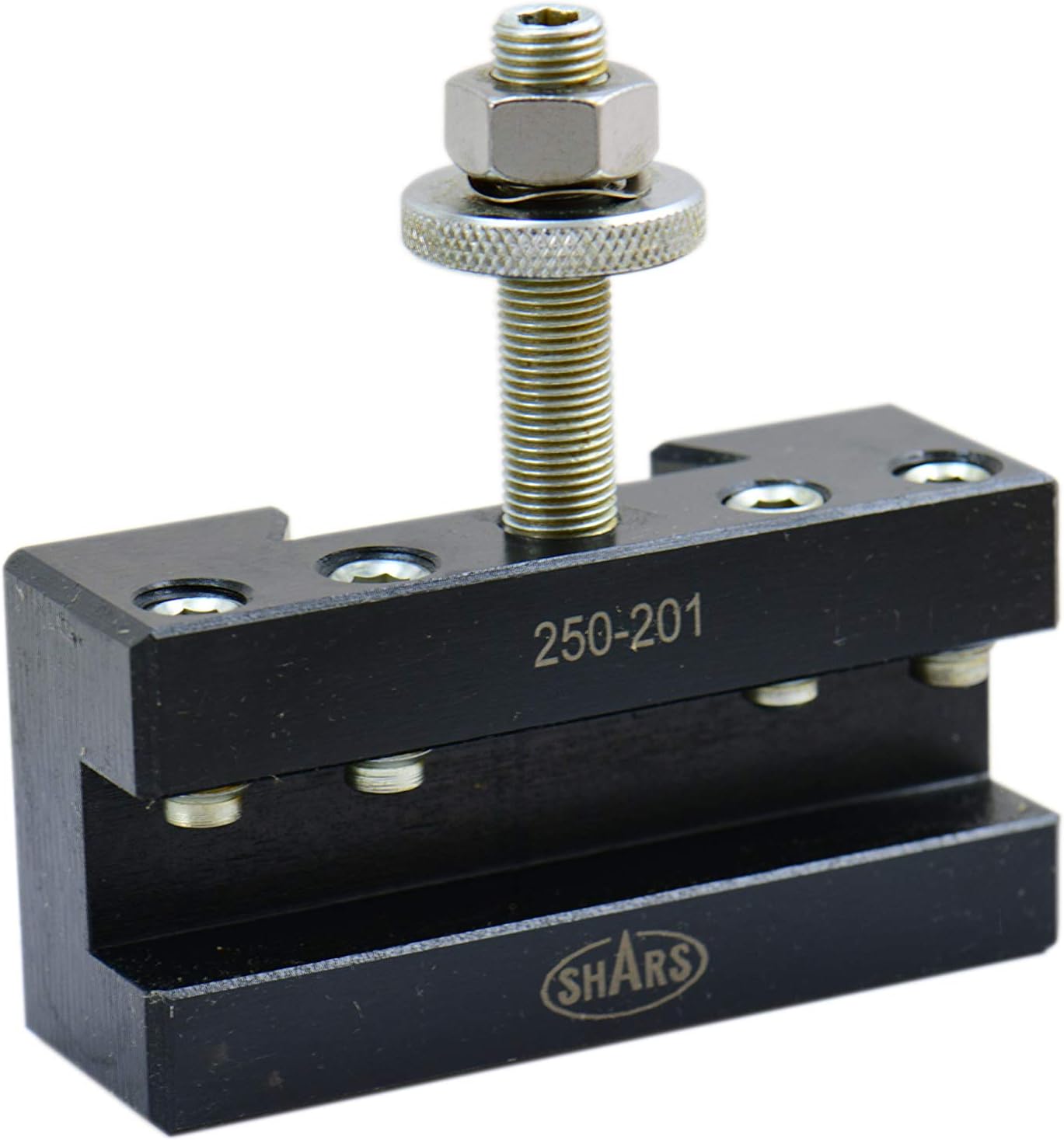 Shars BXA 222 Quick Change Tool Post Wedge Type 6 PCS Set for Lathe 10" - 15" Lathe Swing 202-9475 L