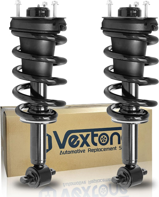 Vextone - Front Struts Shock Absorbers Complete Assembly - Fit for 2007-2013 Chevrolet Chevy Silverado 1500, GMC Sierra - Quick Install Replace 139105 Ready Strut (Set of 2)
