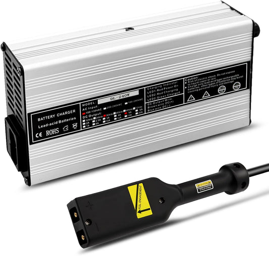 36V 5A with D Plug Volt Battery Charger Replacement for EZGO Txt Medalist Golf Cart