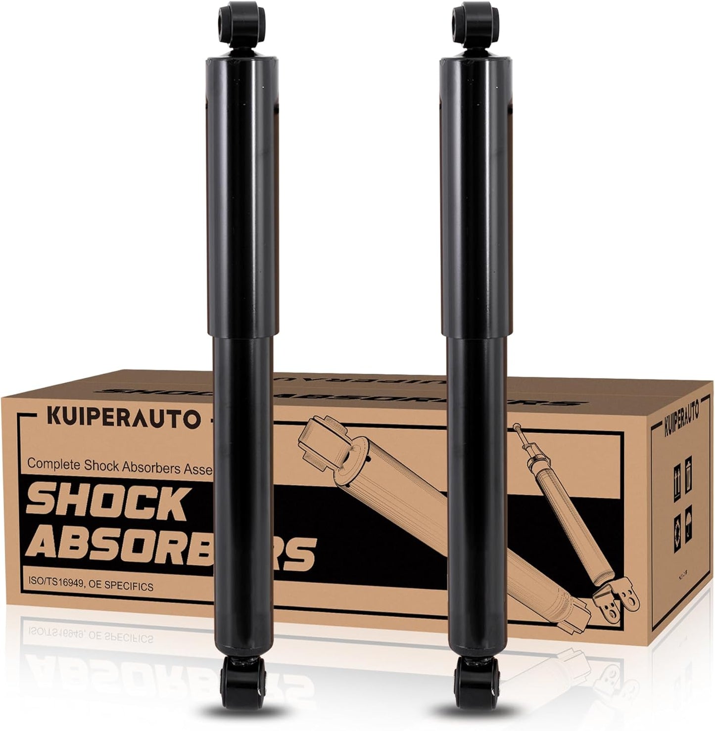 271102 Front Suspension Struts Shocks Complete Assembly Shock Absorbers w/Coil Spring Compatible for 2005-2021 Nissan Frontier