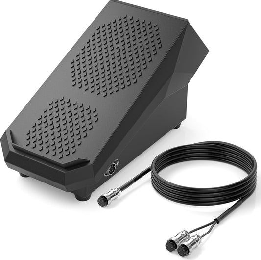 ARCCAPTAIN TIG 5-Pin Welding Foot Pedal for ARCCAPTAIN MIG205 MP, Remote Amp Control TIG Foot Pedal, 10 Feet Cable