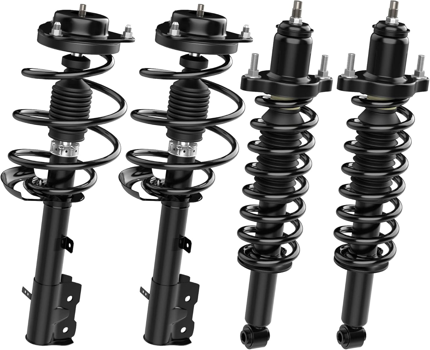 YITAMOTOR Front Complete strut Quick Struts Rear Shocks Assembly Compatible with 2014-2019 Sentra