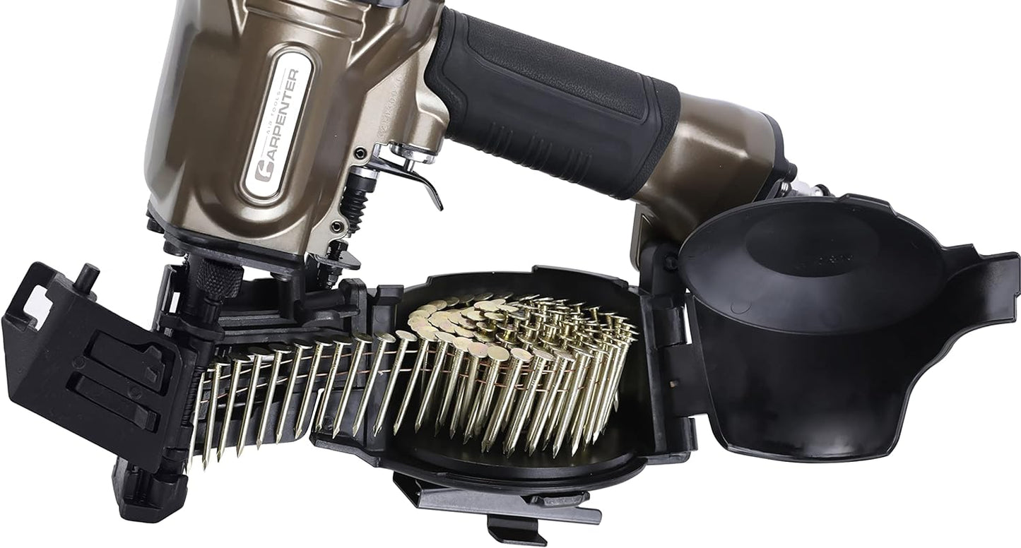 CCN45 7/8" To 1 3/4" 15° Pneumatic Coil Roofing Nailer