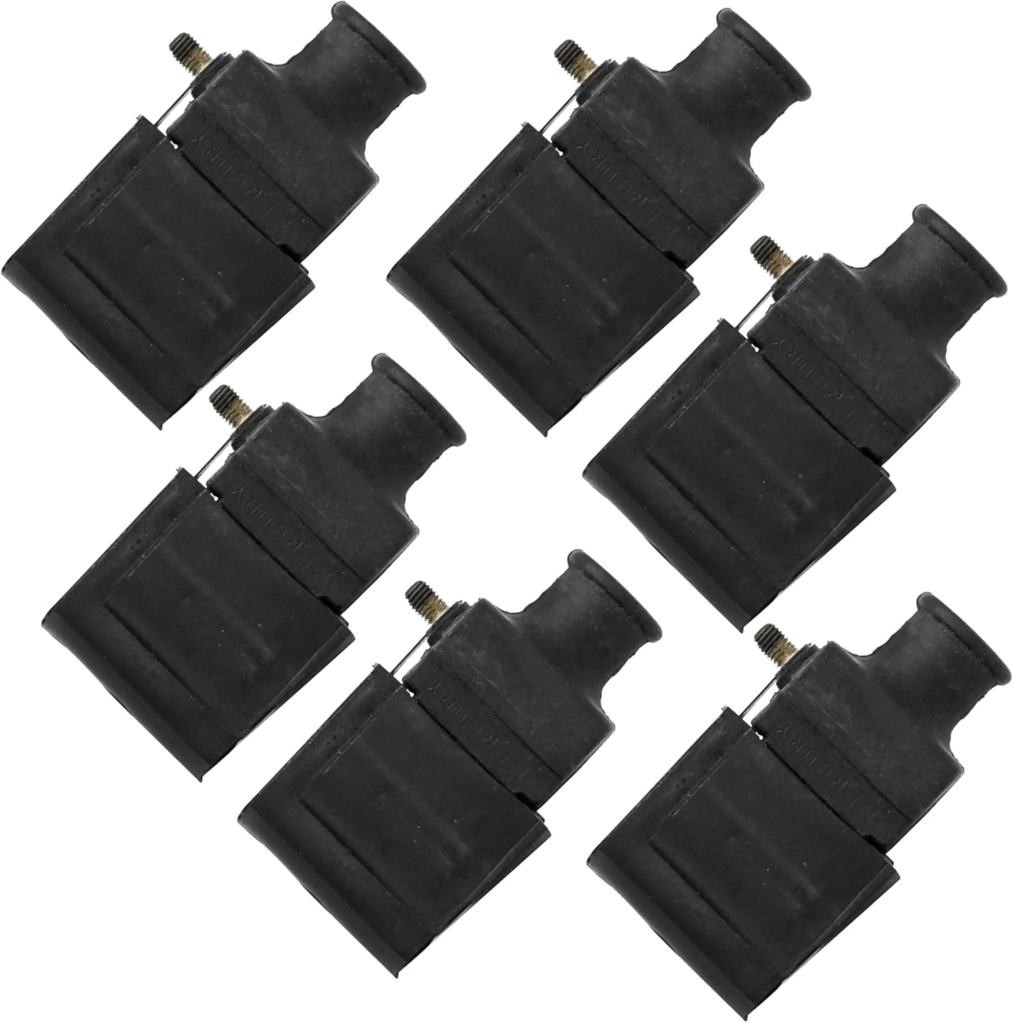 Caltric 6-Pack Ignition Coils Compatible with Mercury Outboard 175Hp 175-Hp 175 Hp Engine 1988-2000