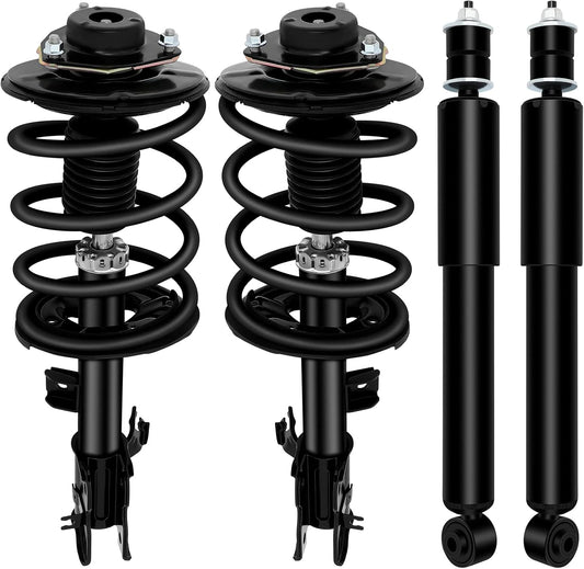 AUTOMUTO Strut Spring Assembly Front and Rear Pair Shock Absorber for 2003 2004 2005 2006 2007 for Nissan Murano set of 4