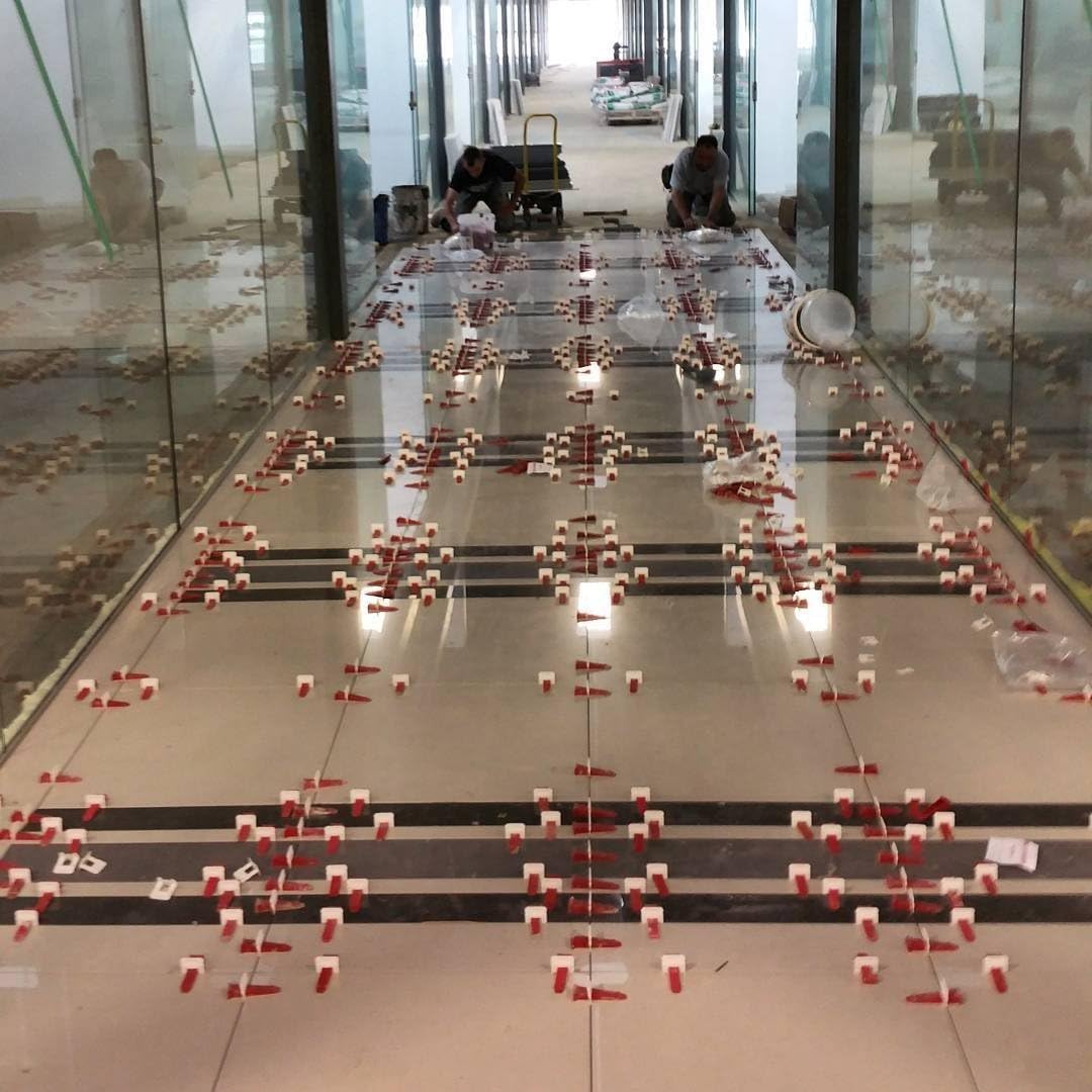 T-Lock PERFECT LEVEL MASTER Professional Anti lippage Tile Leveling System - Spacers Only - Red Wedges Not Included and Sold Separately (1500, 3mm)