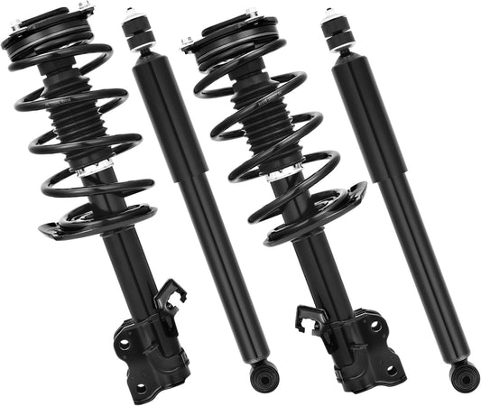YITAMOTOR Front Complete strut Quick Struts Rear Shocks Assembly Compatible with 2014-2019 Sentra