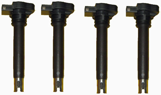 Bosch 4 Piece OEM Ignition Coil Set # 0221604115, 00130 - OE # 06H905115B, 07K905715F