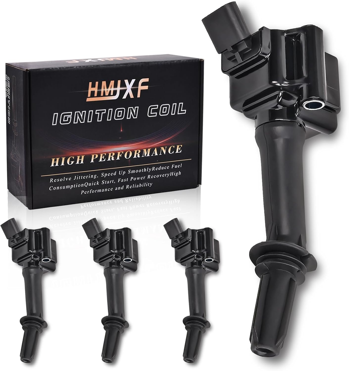 6PCS Ignition Coil packs UF807 0221504038 68223569AB/AC/AD COMPATIBLE WITH CHRYSLER PACIFICA VOYAGER DODGE DURANGO JEEP GLADIATOR GRAND CHEROKEE WRANGLER RAM 1500 3.5 V6