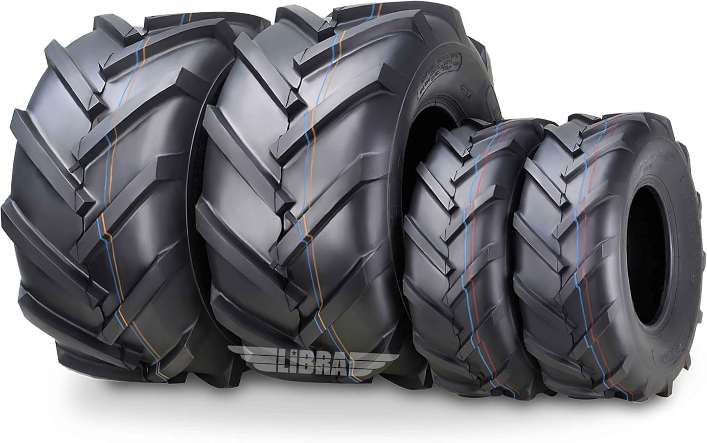 WANDA 18x8.5-8 Lawn Mower Agriculture Farm Tractor Tires 4 ply 18x8.5x8 -Set 2-13079