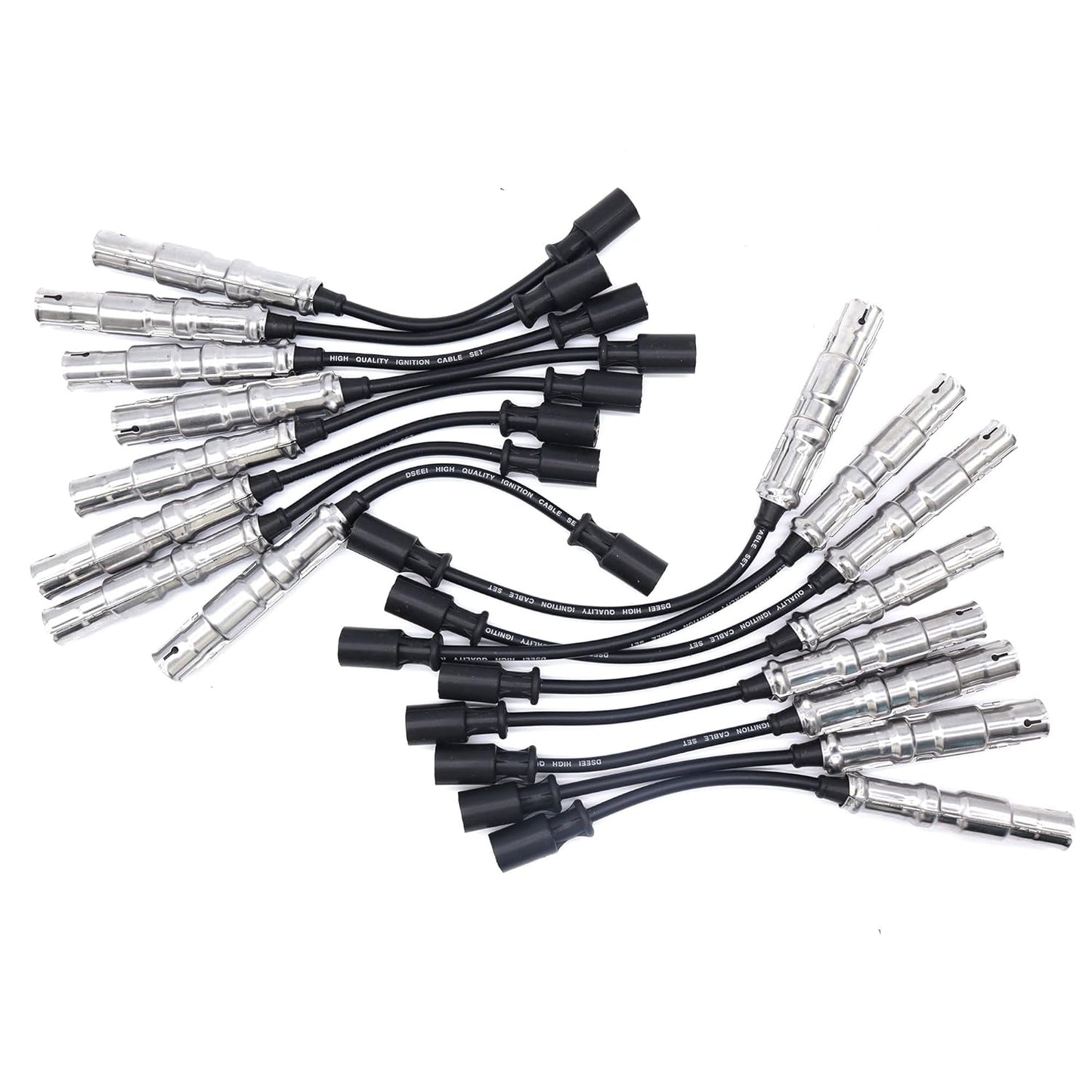 7876 Ignition Spark Plug Wires Set of 9 Compatible with Dodge B150, B1500, B250, B2500, B350, B3500, D150, D250, D350, Dakota, Durango, Ram 1500, Ram 1500 Van, Ram 2500, Ram 2500 Van, Ram 3500
