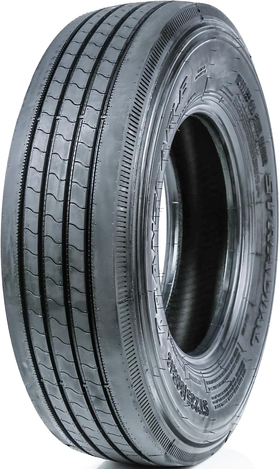 Set of 2 (TWO) Transeagle ST Radial All Steel Heavy Duty Premium Trailer Radial Tires-ST235/80R16 235/80/16 235/80-16 130/126L Load Range H LRH 16-Ply BSW Black Side Wall
