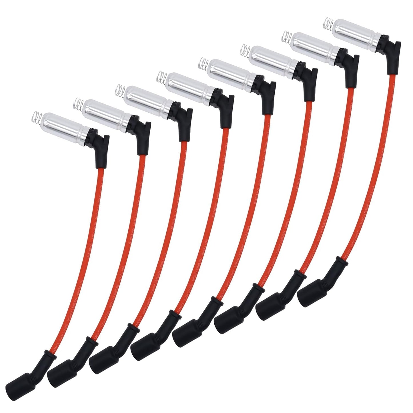 7876 Ignition Spark Plug Wires Set of 9 Compatible with Dodge B150, B1500, B250, B2500, B350, B3500, D150, D250, D350, Dakota, Durango, Ram 1500, Ram 1500 Van, Ram 2500, Ram 2500 Van, Ram 3500