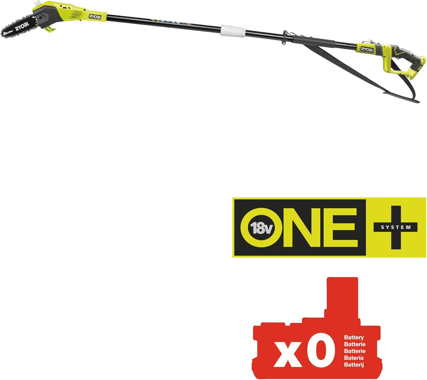 Ryobi One+ Pole Pruner-zero Tool,