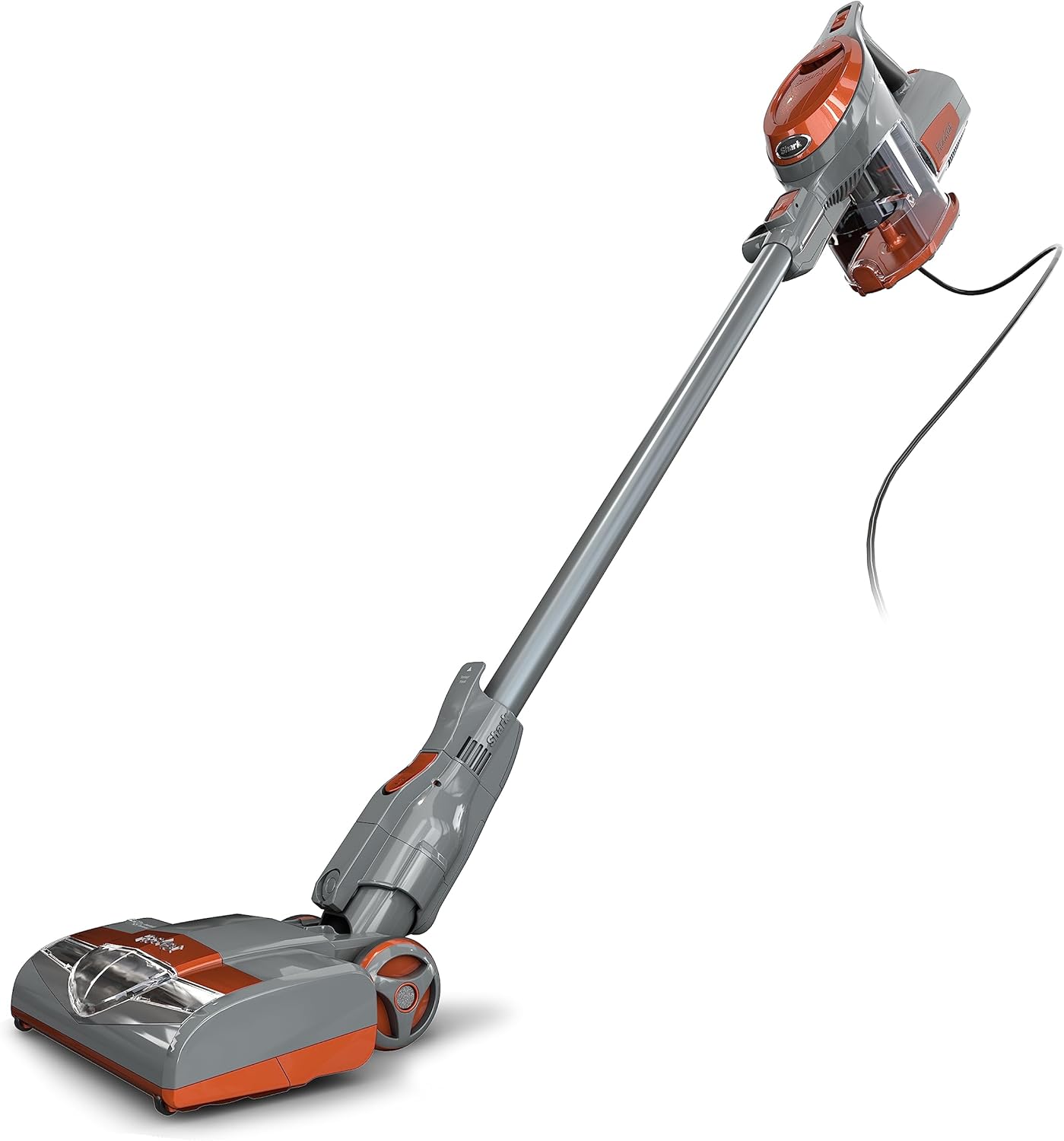 Shark Rocket Ultra-Light Corded Bagless Vacuum for Carpet and Hard Floor Cleaning with Swivel Steering (HV301), Gray/Orange