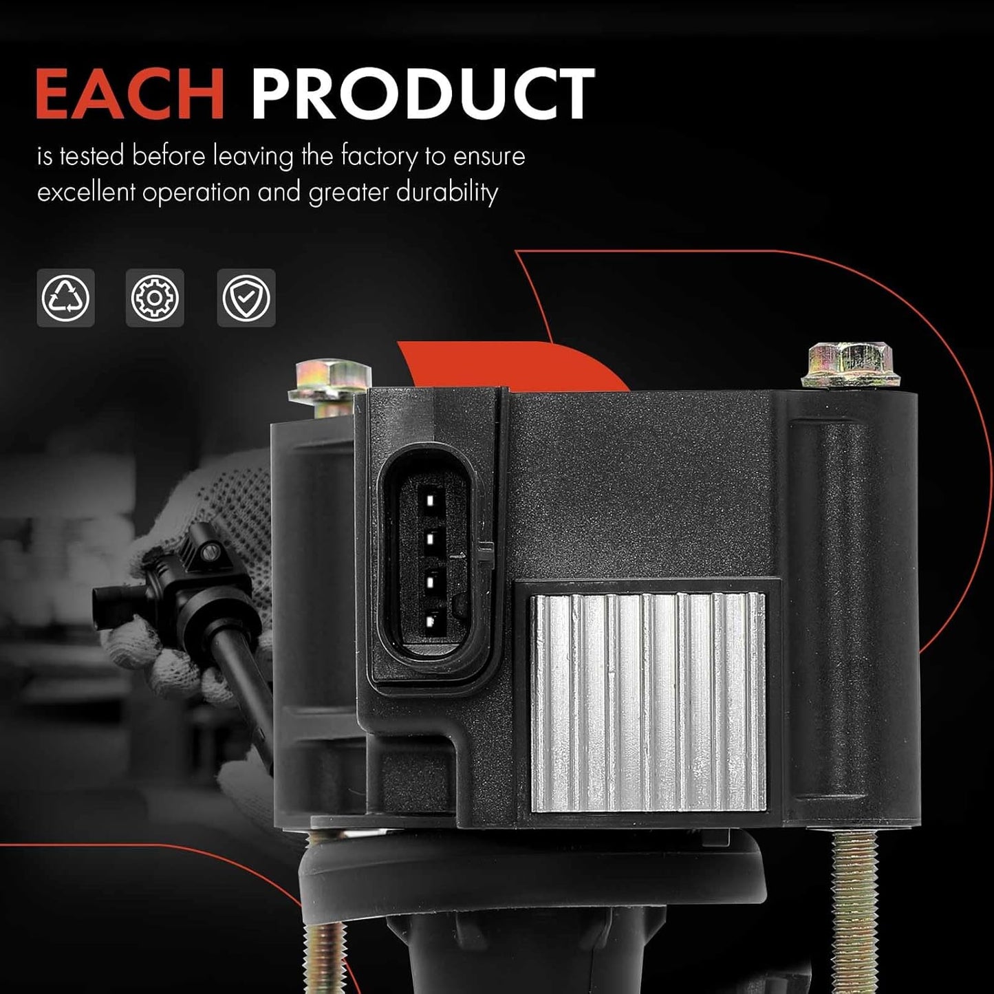 A-Premium Engine Ignition Coil Pack Compatible with Buick Encore GX 2020-2024 & Chevrolet Trailblazer 2021-2024, 1.3L, 3-PC Set